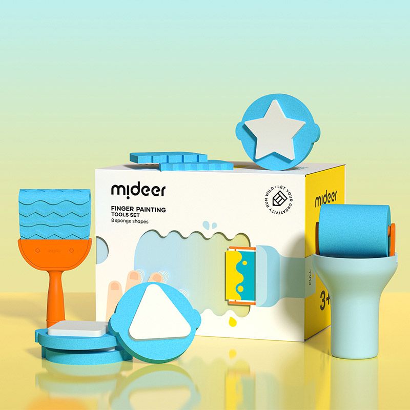 Mideer - Finger Painting Tools Set