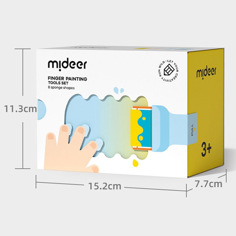 Mideer - Finger Painting Tools Set