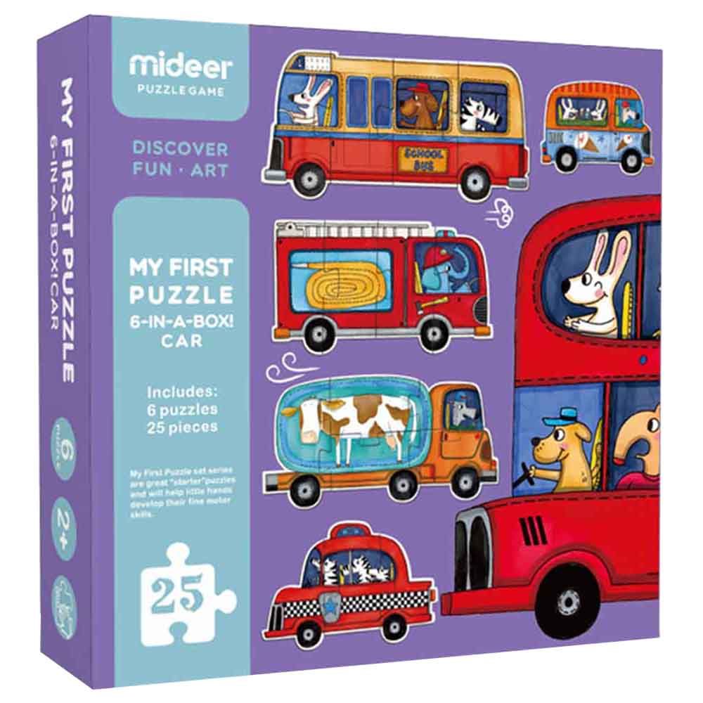 Mideer - My First Traffic Puzzle 25pcs