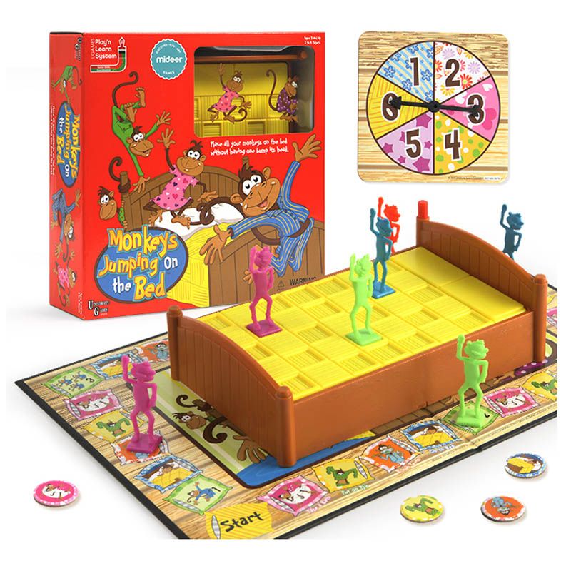 Mideer - Monkeys Jumping On The Bed Board Game