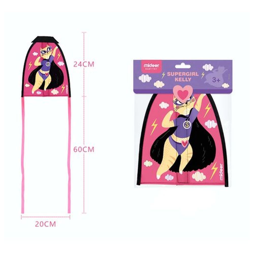 Mideer - Wacky Flyer Kite - Supercat