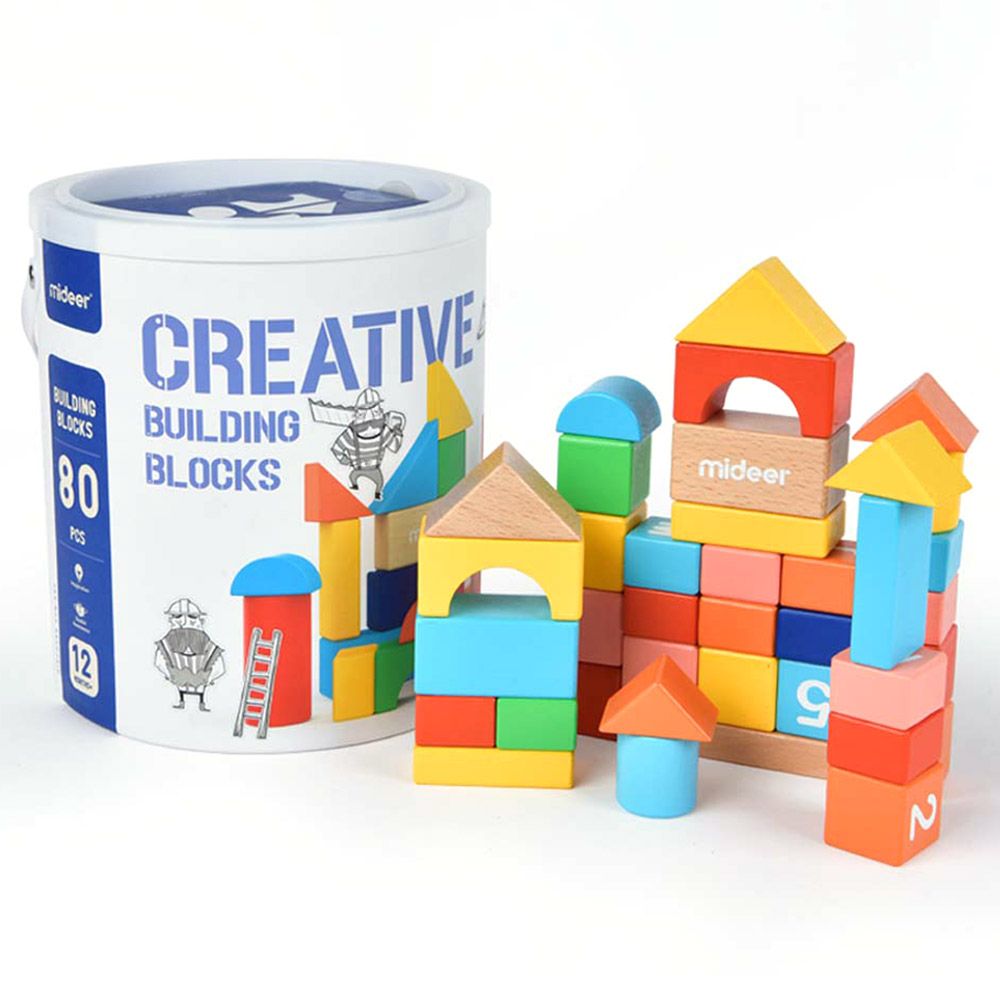 Mideer - Creative Building Blocks - 80pcs