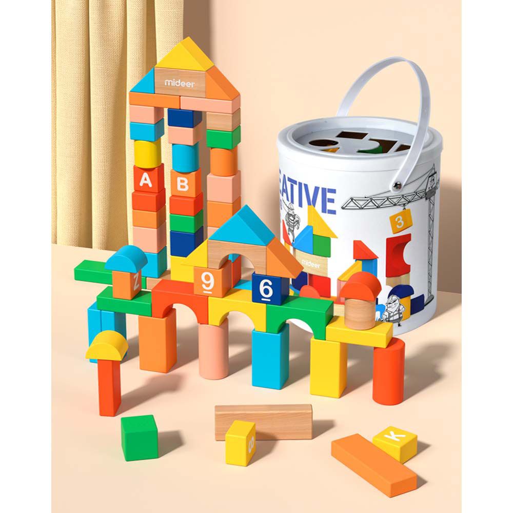 Mideer - Creative Building Blocks - 80pcs