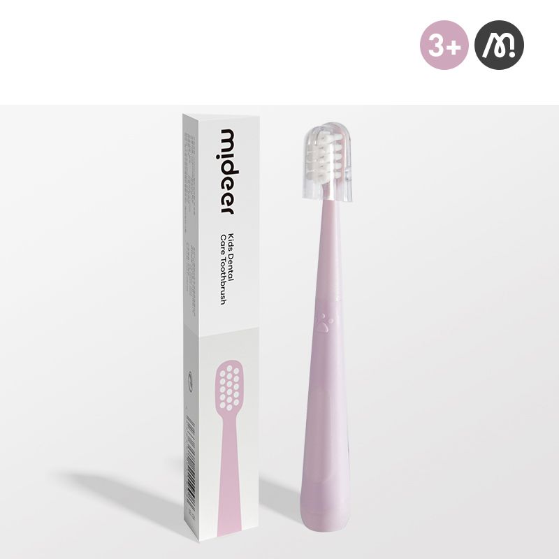 Mideer - Toddler Dental Care Toothbrush - Taro Purple