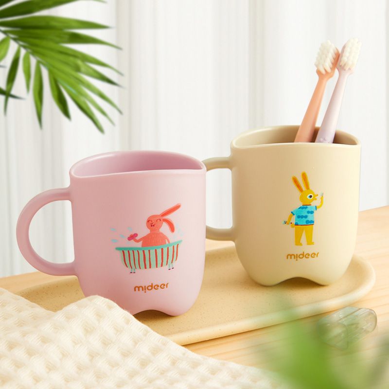 Mideer - Baby Toothbrush Cup - Pink