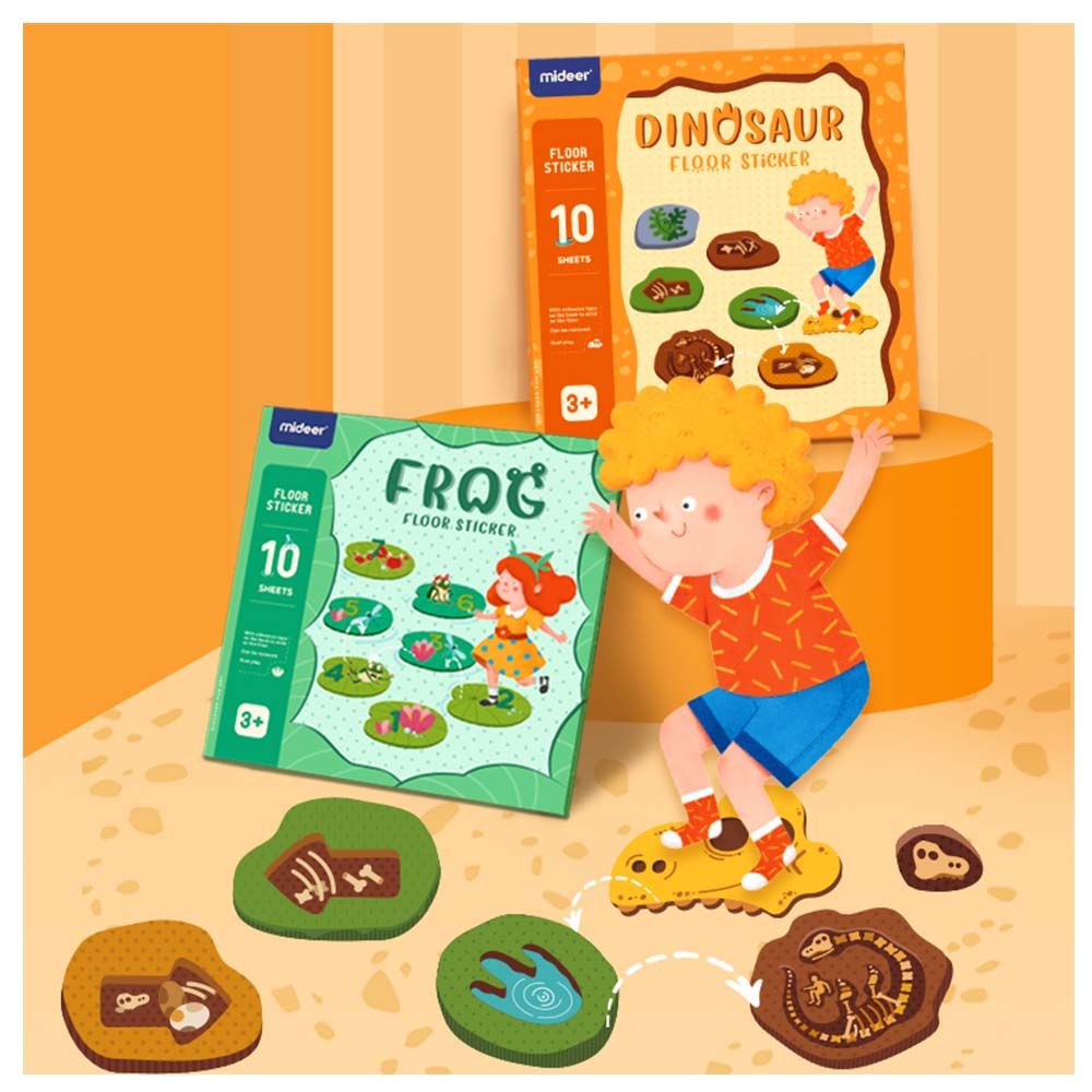 Mideer - Hopscotch Sticker Set - Frog