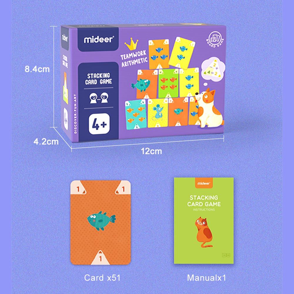 Mideer - Stacking Card Game