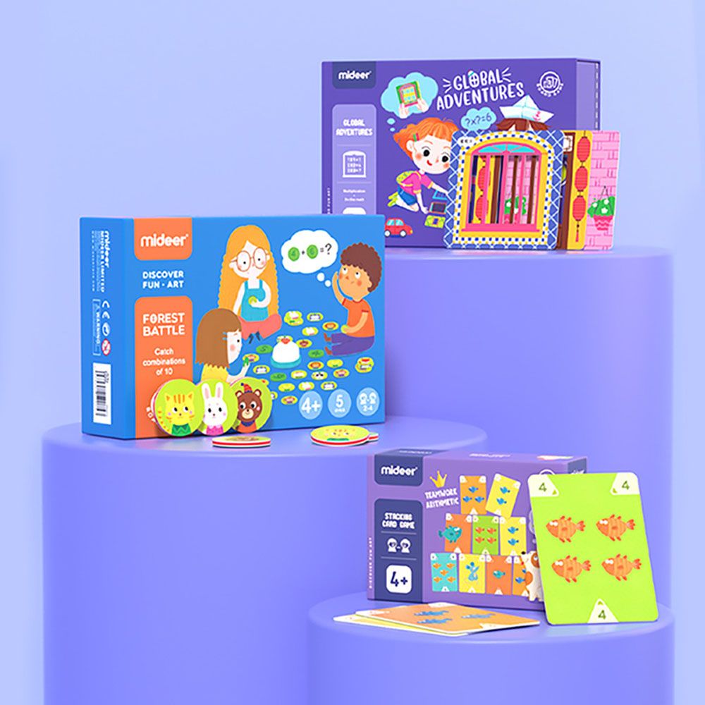 Mideer - Stacking Card Game