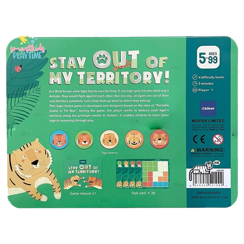 Mideer - Stay Out Of My Territory Board Game