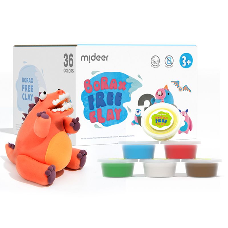 Mideer - Borax Free Modelling Clay - 36 Colors