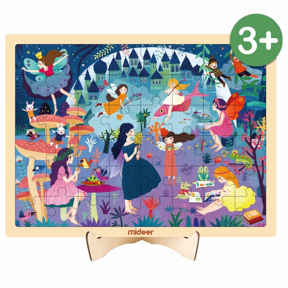 Mideer - Wooden Princess Puzzle 48pcs