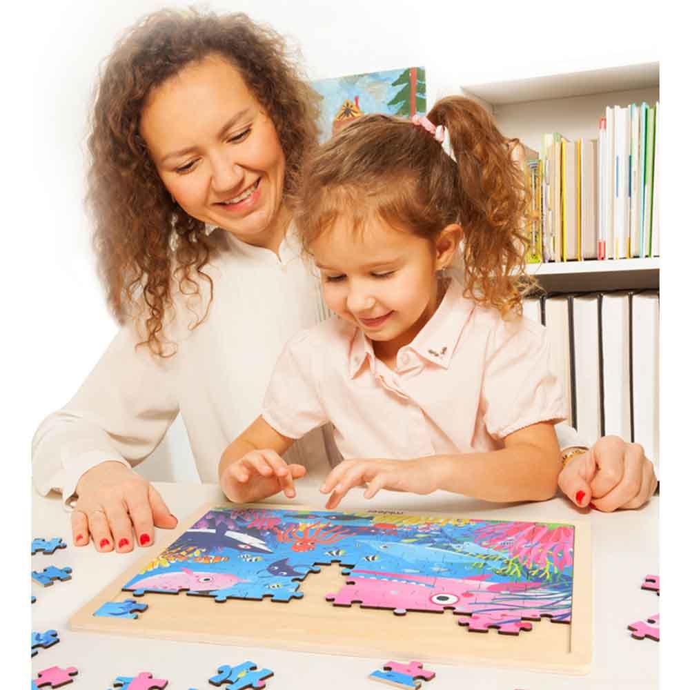 Mideer - Wooden Princess Puzzle 48pcs