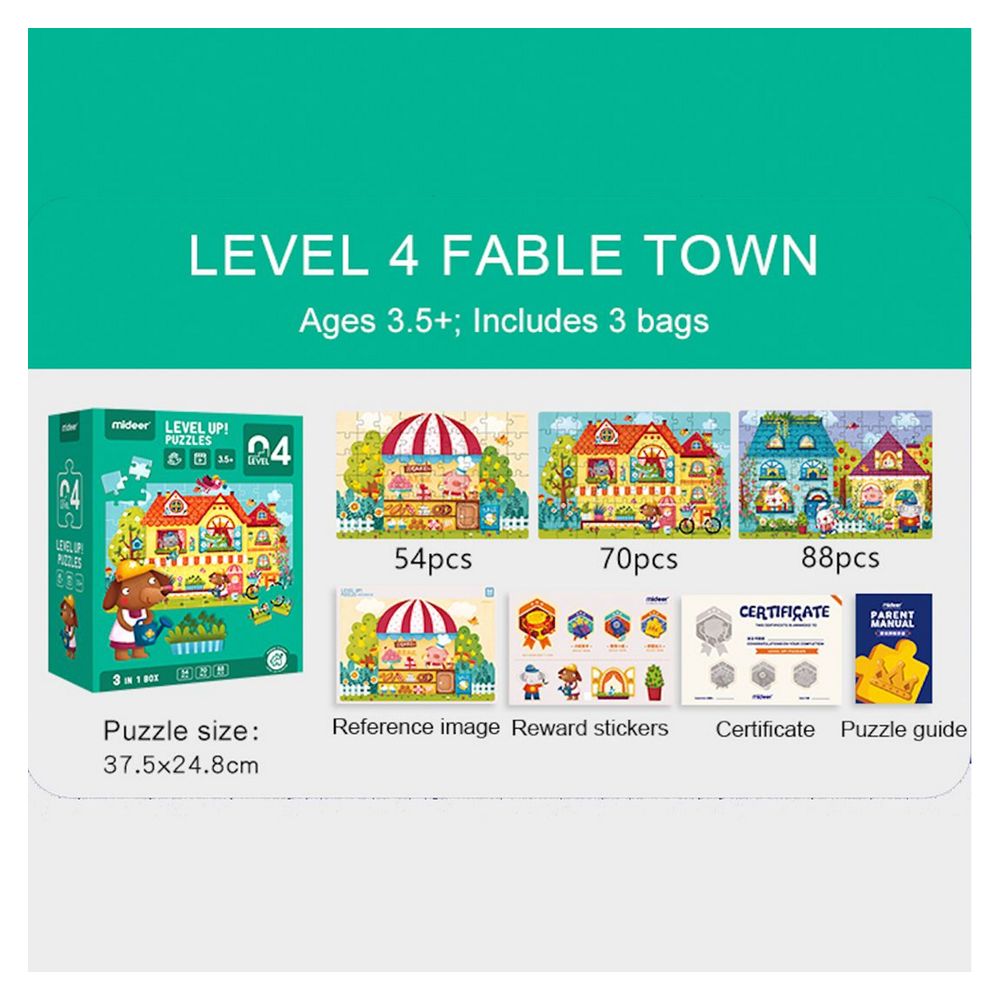 Mideer - Fable Town Puzzle