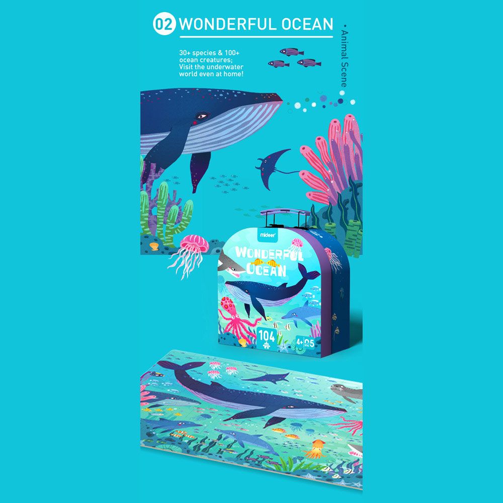 Mideer - Wonderful Ocean Puzzle