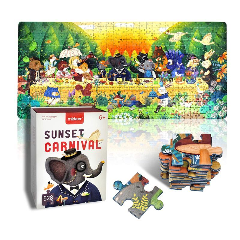 Mideer - Sunset Carnival Puzzle 528 Pcs