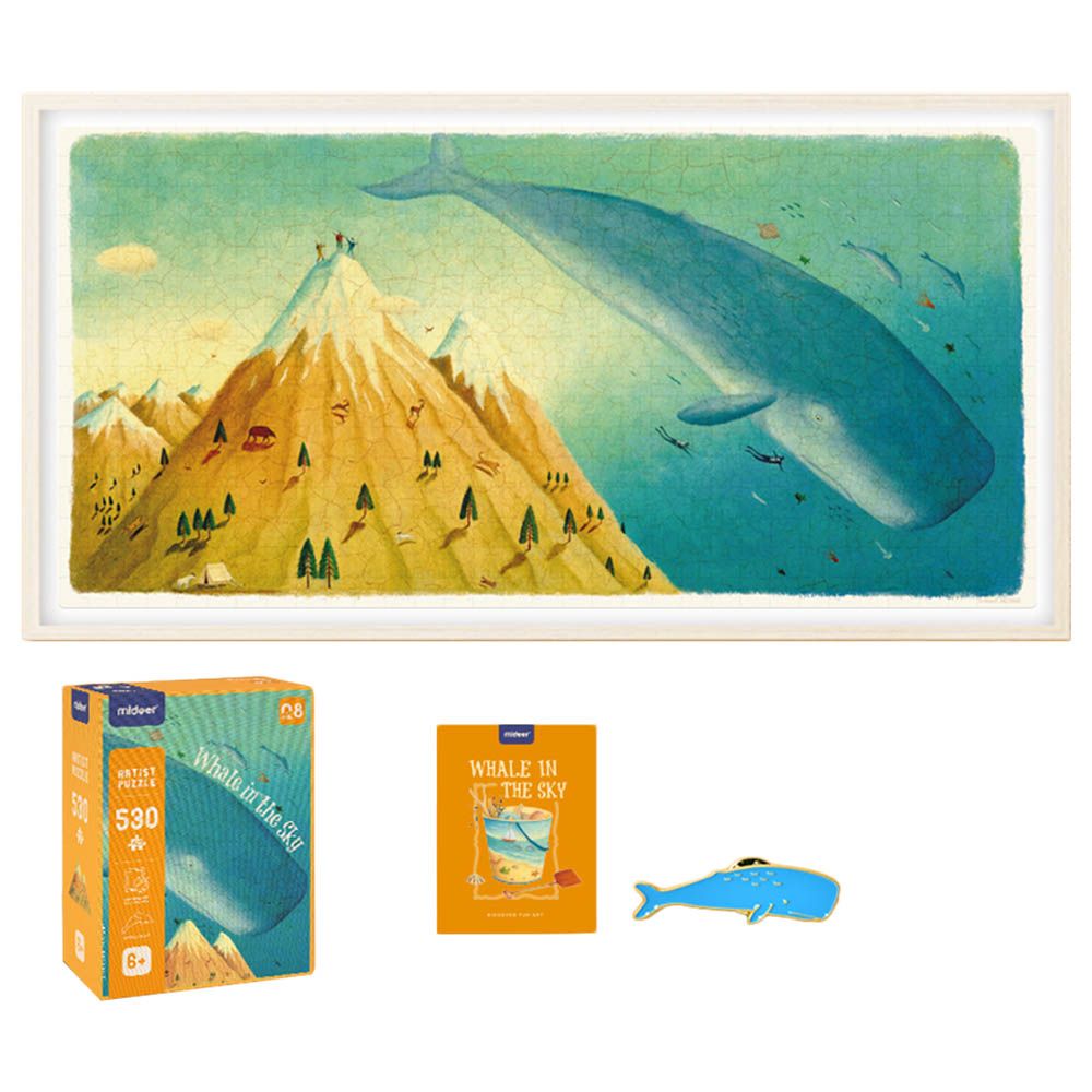 Mideer - Whale In The Sky Puzzle - 530Pcs