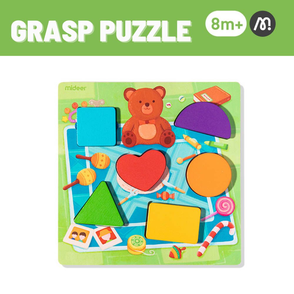 Mideer - Birthday Party Grasp Puzzle