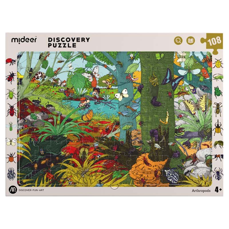 Mideer - Discovery Puzzle - Wildlife - 108 pcs