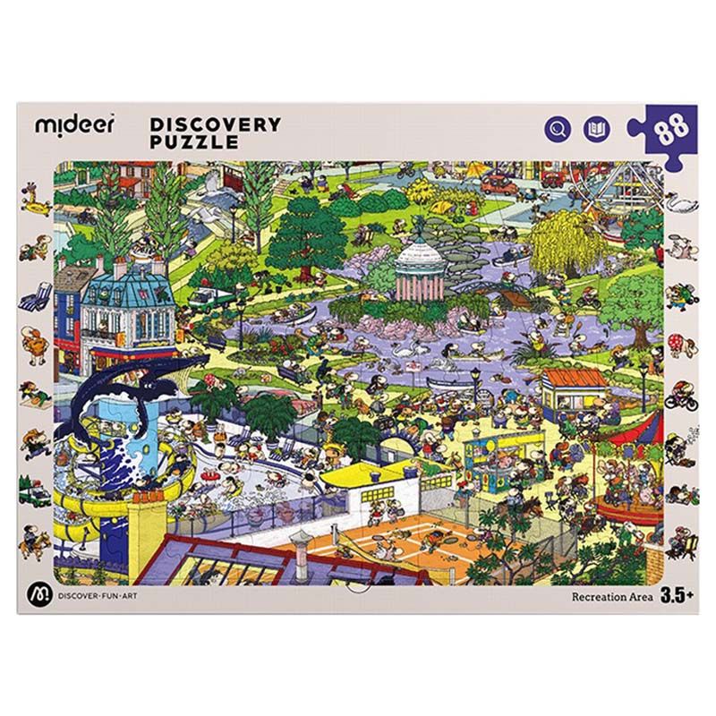 Mideer - Observation Puzzle - Big City - 88pcs