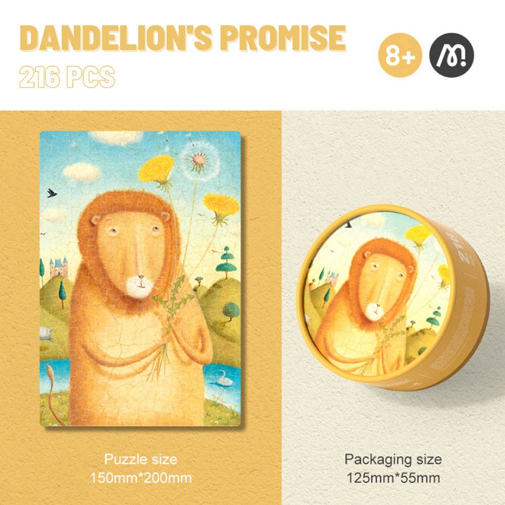 Mideer - Dandelion's Promise Pocket Puzzle Series - 216pcs