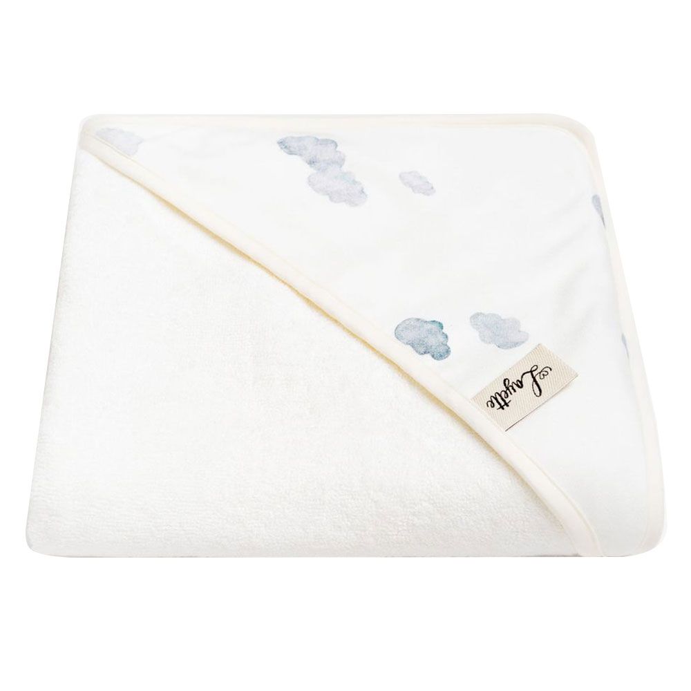 Layette - Luxury Bamboo Towel - Clouds