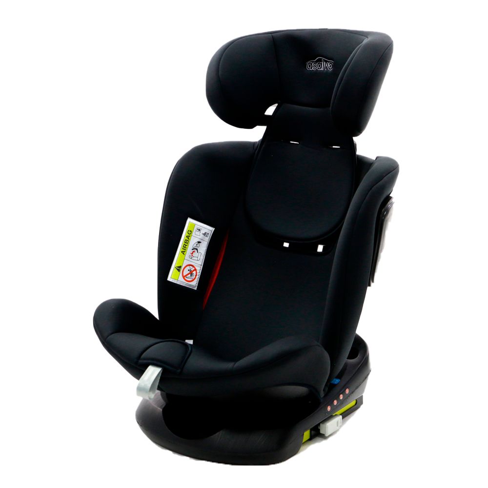 ASALVO - Tutto Fix Car Seat 360 Isofix G0+/1/2/3 - Black