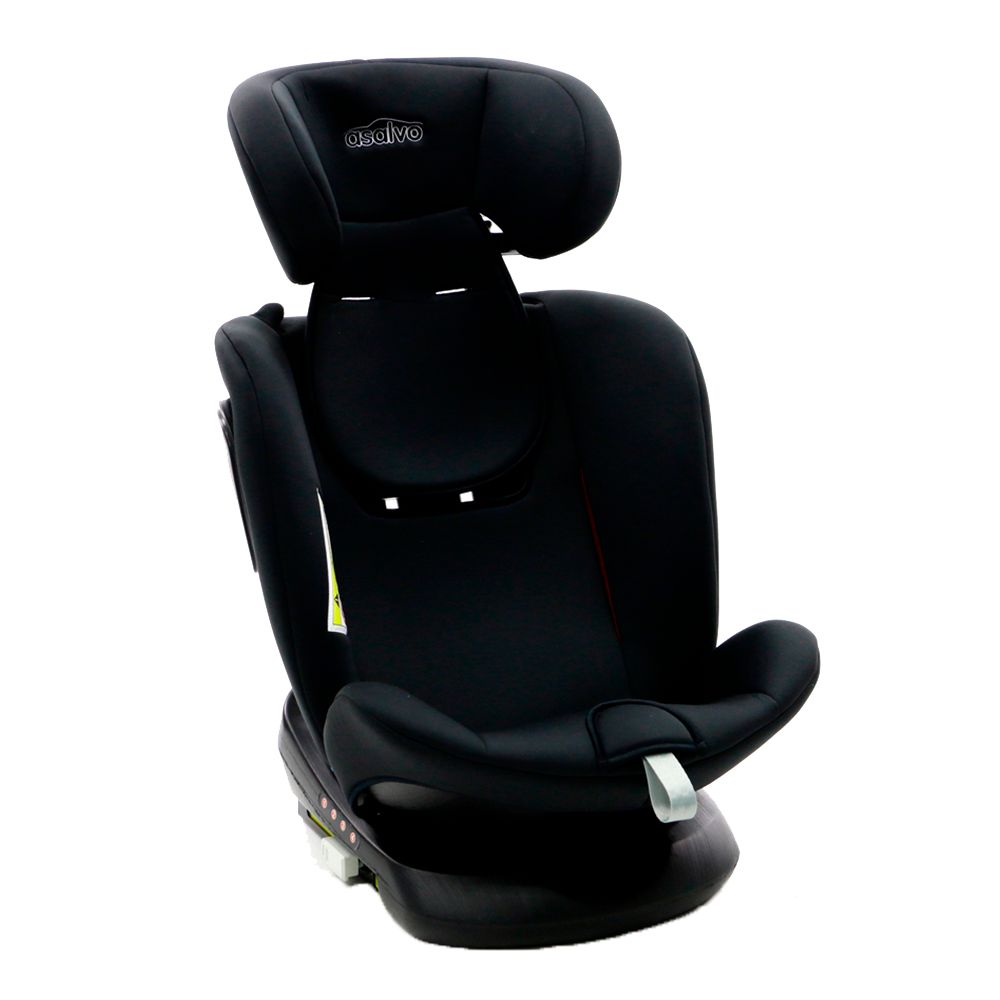 ASALVO - Tutto Fix Car Seat 360 Isofix G0+/1/2/3 - Black