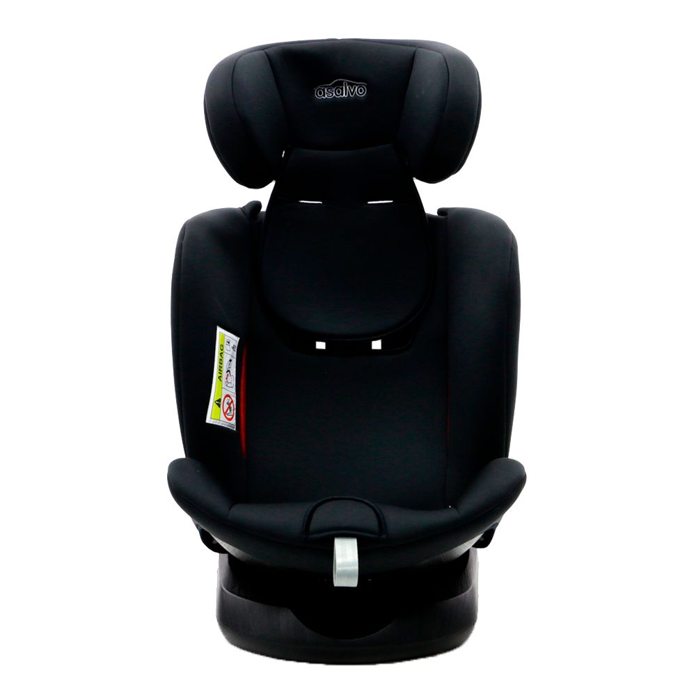 ASALVO - Tutto Fix Car Seat 360 Isofix G0+/1/2/3 - Black