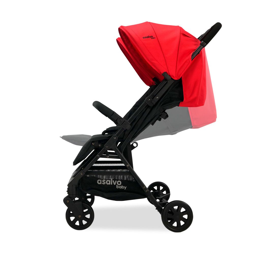 Asalvo - Double Stroller Ultralight - Henry - Red