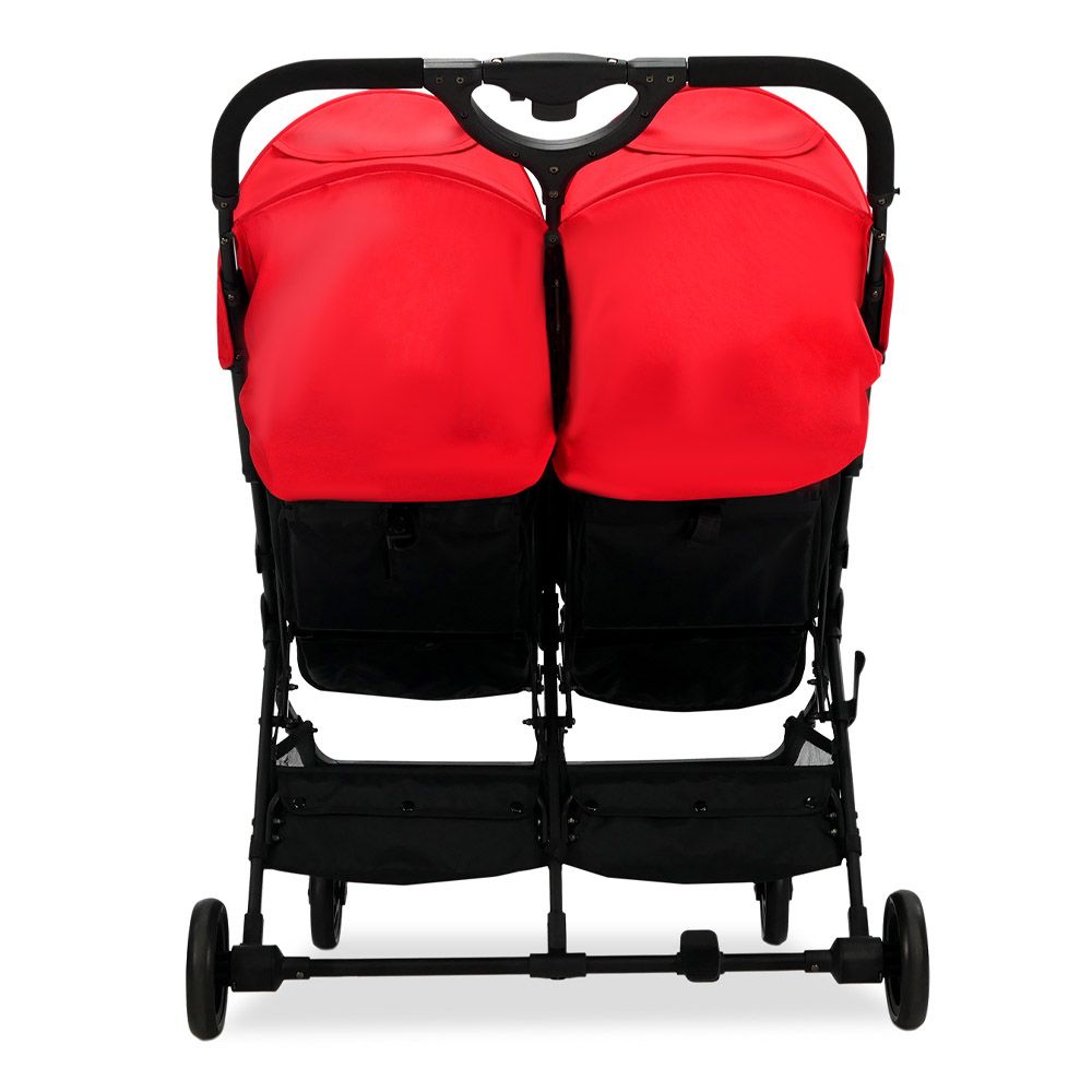 Asalvo - Double Stroller Ultralight - Henry - Red