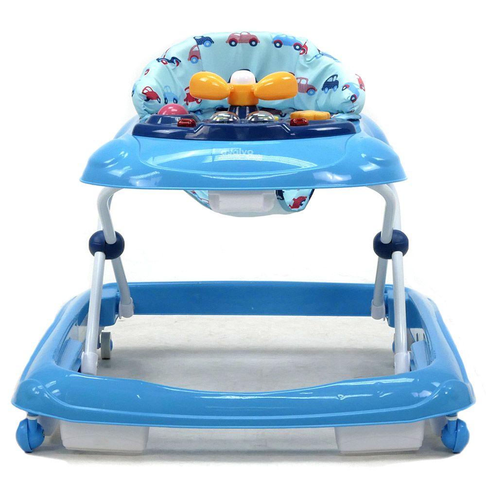 Asalvo - Baby Walker - Cars Blue