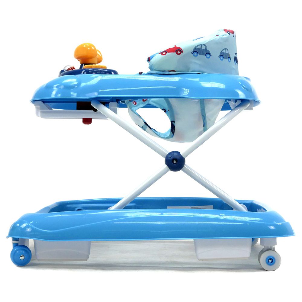 Asalvo - Baby Walker - Cars Blue