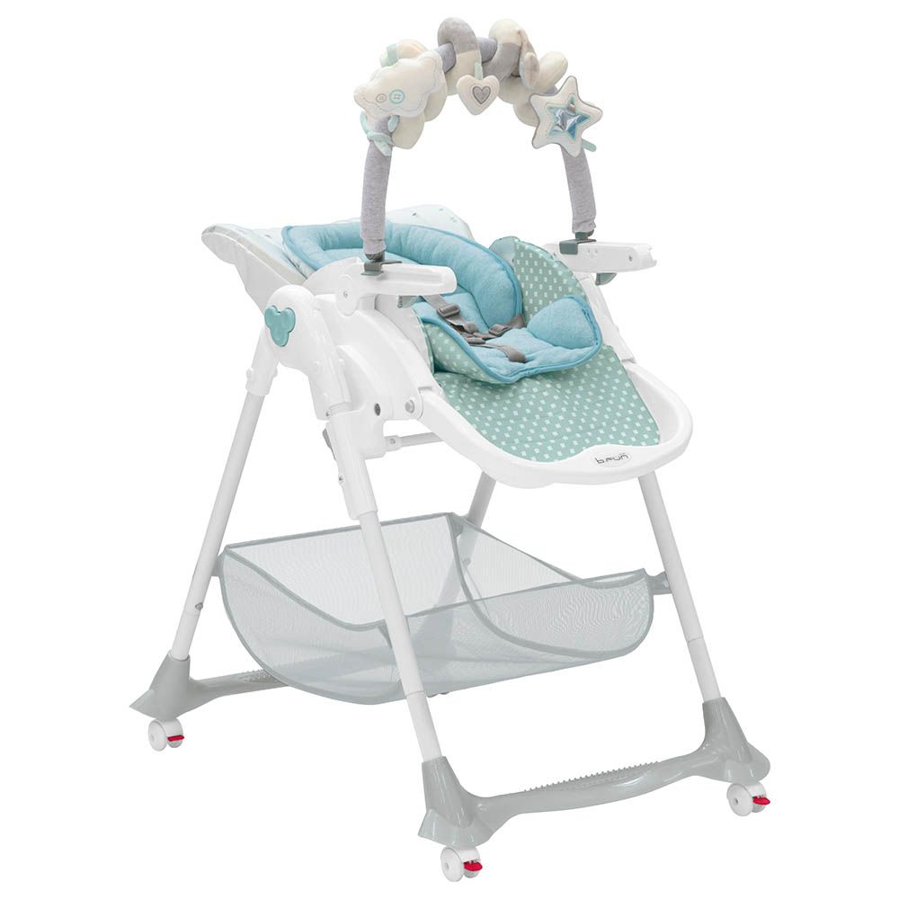 Brevi - B. Fun - Premium 2 in 1 High Chair - Tiffany