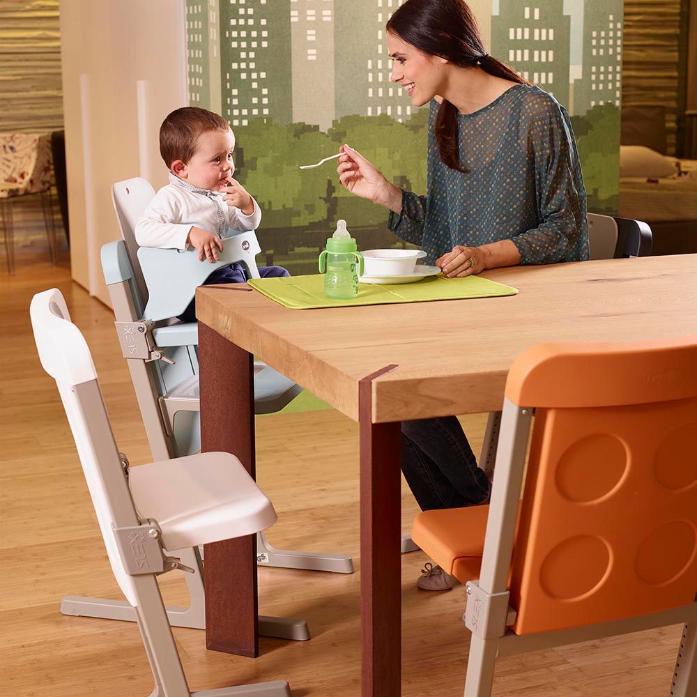 Brevi - Slex Evo - 3in1 High Chair - Cedar Yellow