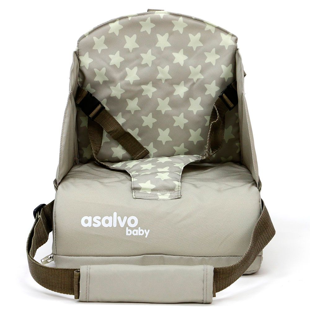 Asalvo - Go Anywhere Booster Seat - Star Beige