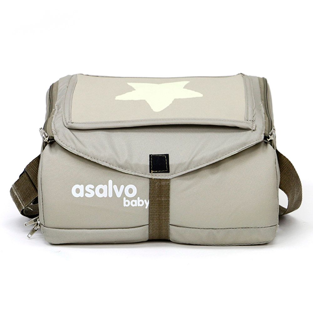 Asalvo - Go Anywhere Booster Seat - Star Beige