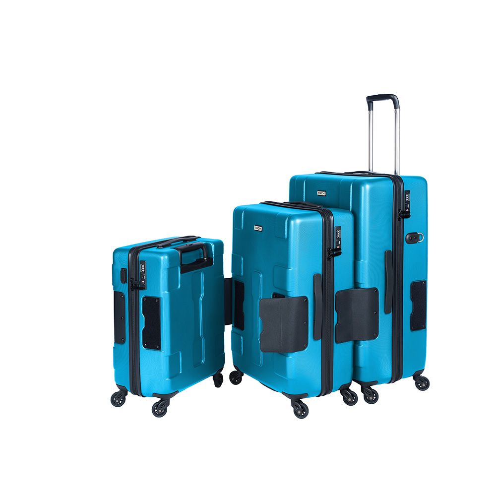 TACH Luggage - Connectable Luggage 3pc-Set - Light Blue