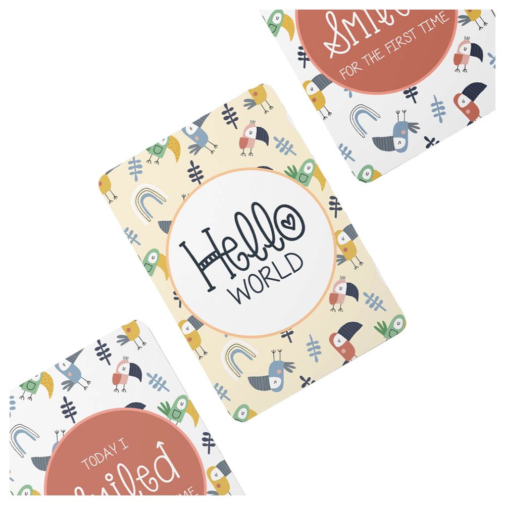 Twinkle And Giraffe - Twinkle Toucan Milestone Cards 25C