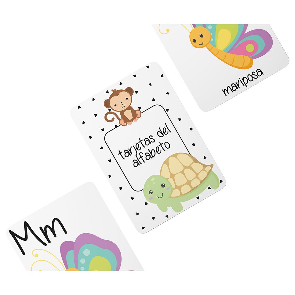 Twinkle And Giraffe Designs - Spanish Alphabet Cards