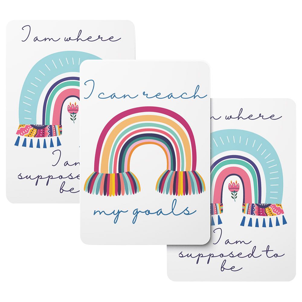 Twinkle & Giraffe - Set Of 20 Rainbow Affirmation Cards