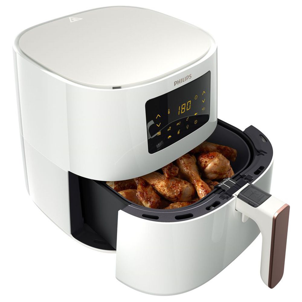 Philips - Air Fryers - 1.2Kg - White