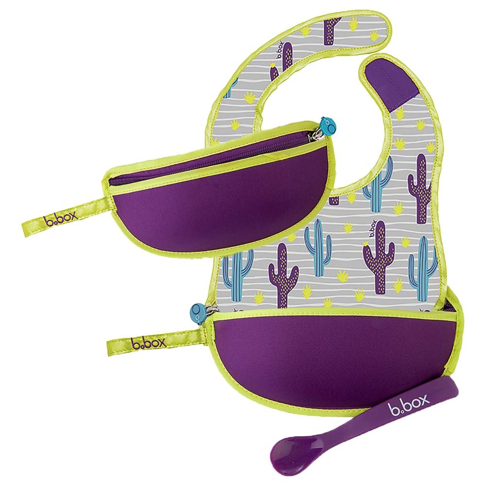 b.box - Travel Bib - Cactus Capers