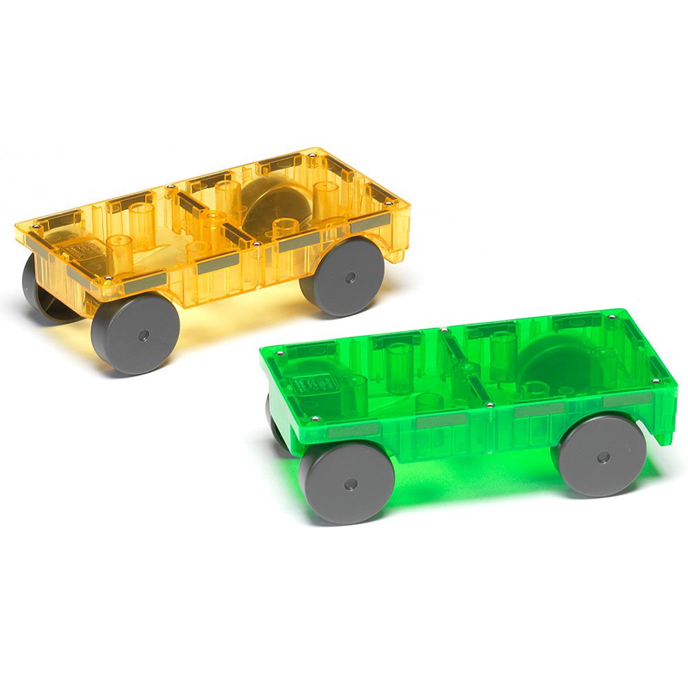 MAGNA-TILES - Cars 2 Piece Expansion Set