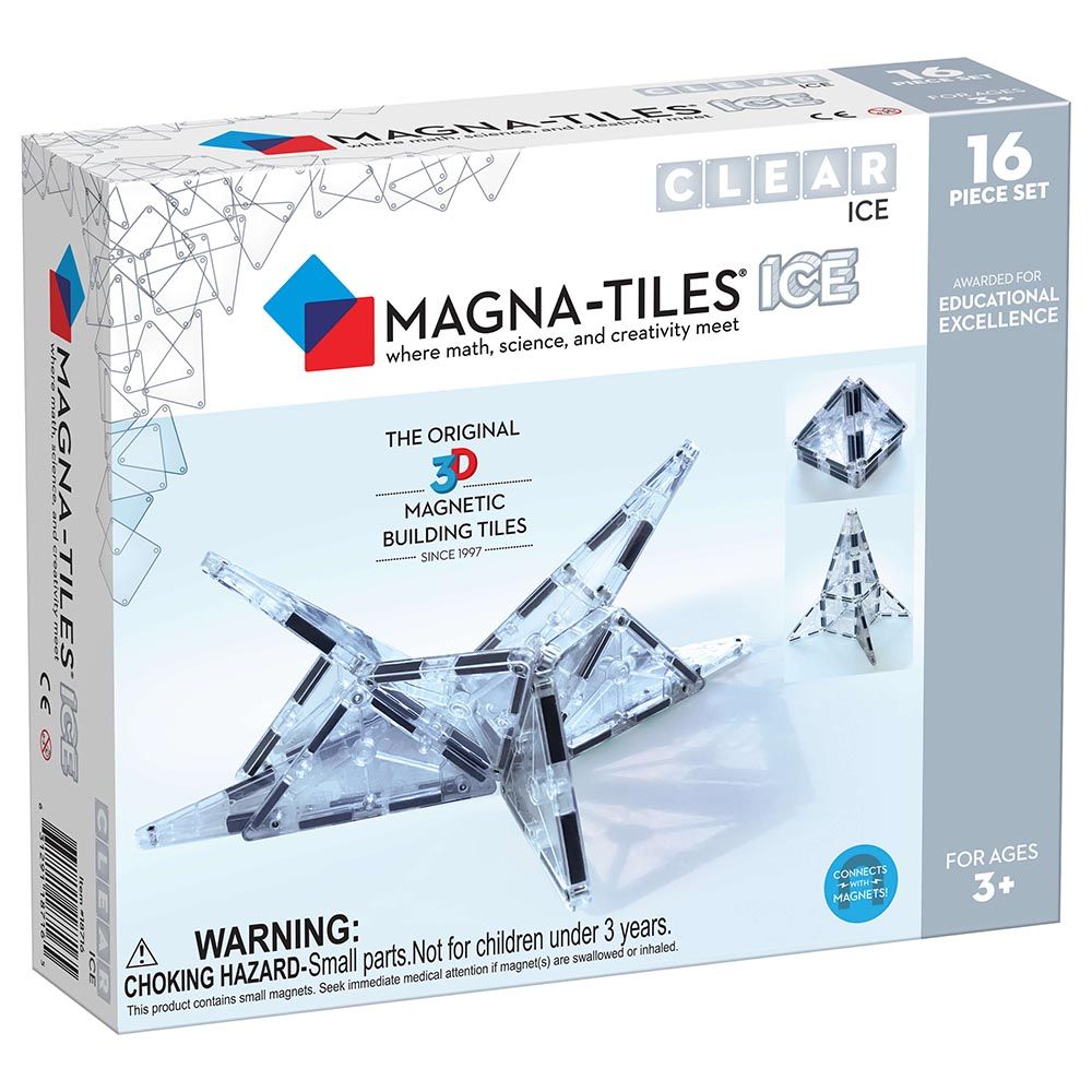 MAGNA-TILES - Ice 16-Piece Set