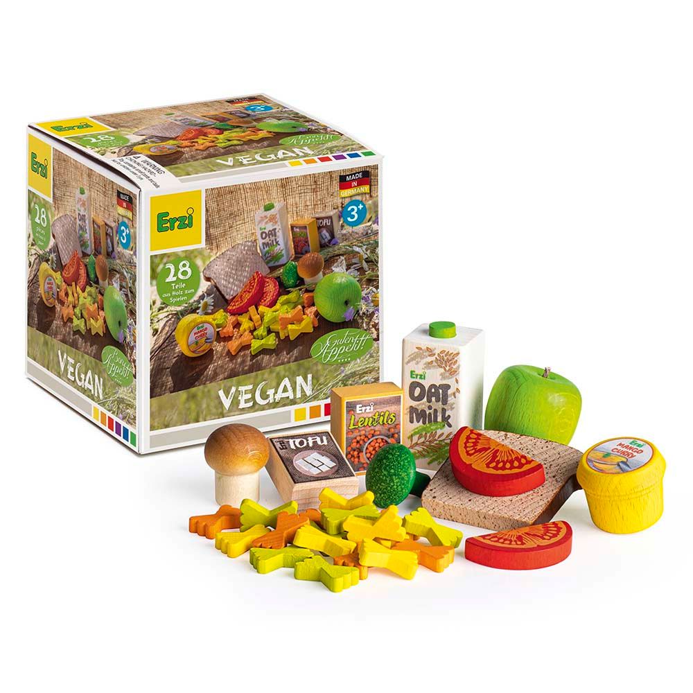 Erzi - Wooden Vegan Playset