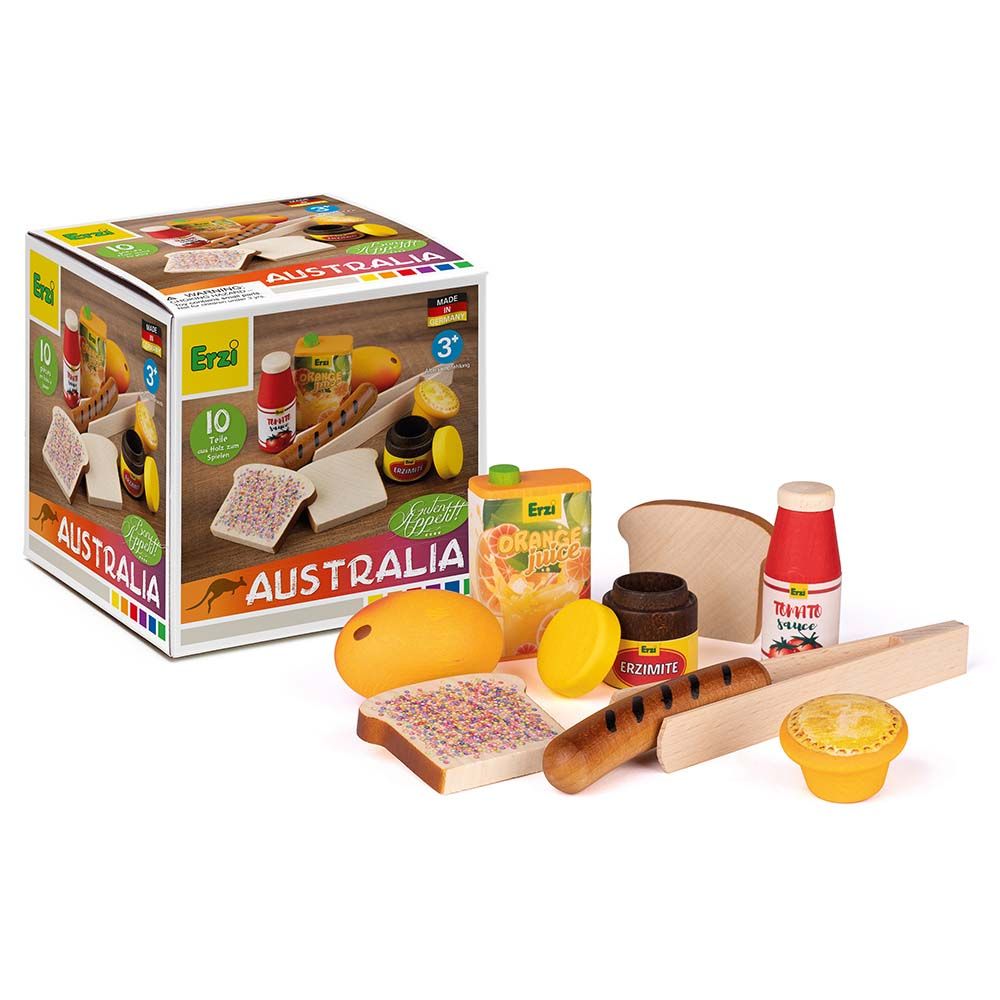 Erzi - Wooden Australian Meal Toys