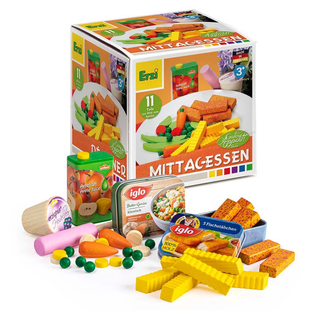 Erzi - Wooden Lunchtime Toys