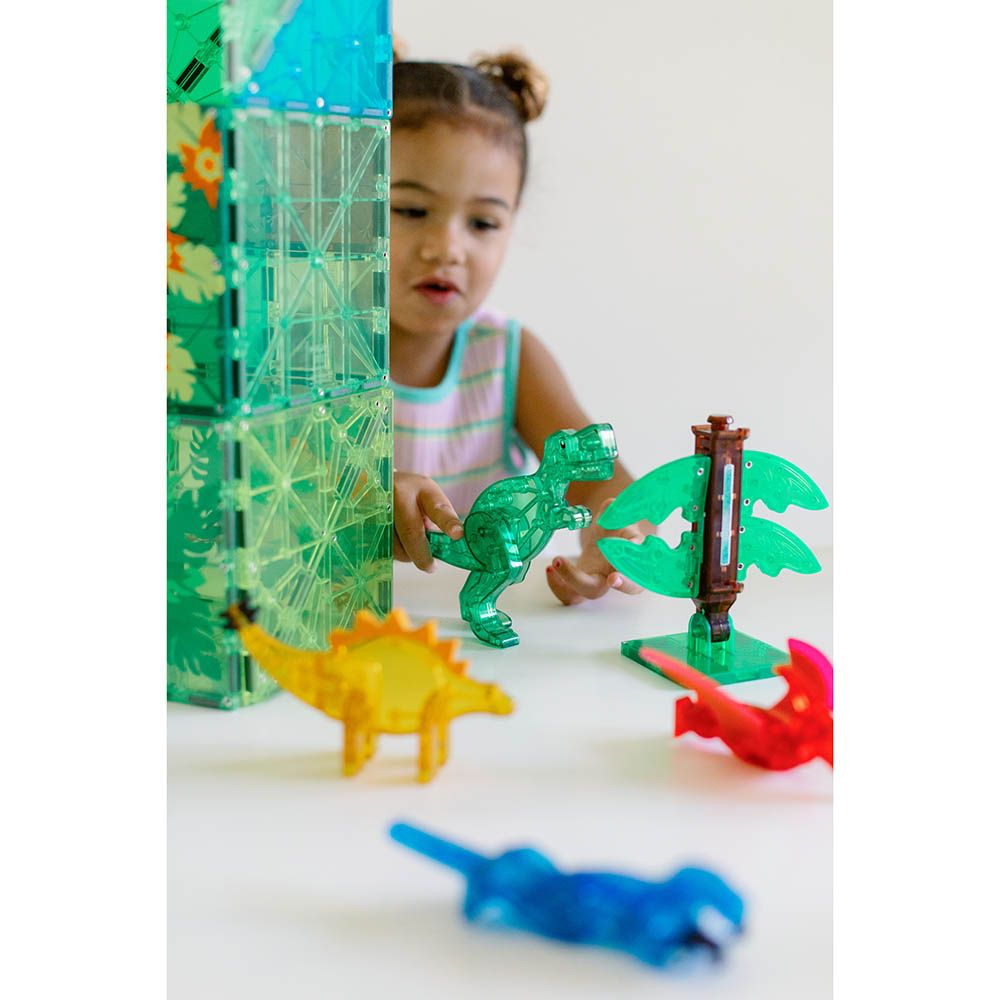 MAGNA-TILES - Dino World Xl 50-Piece Set