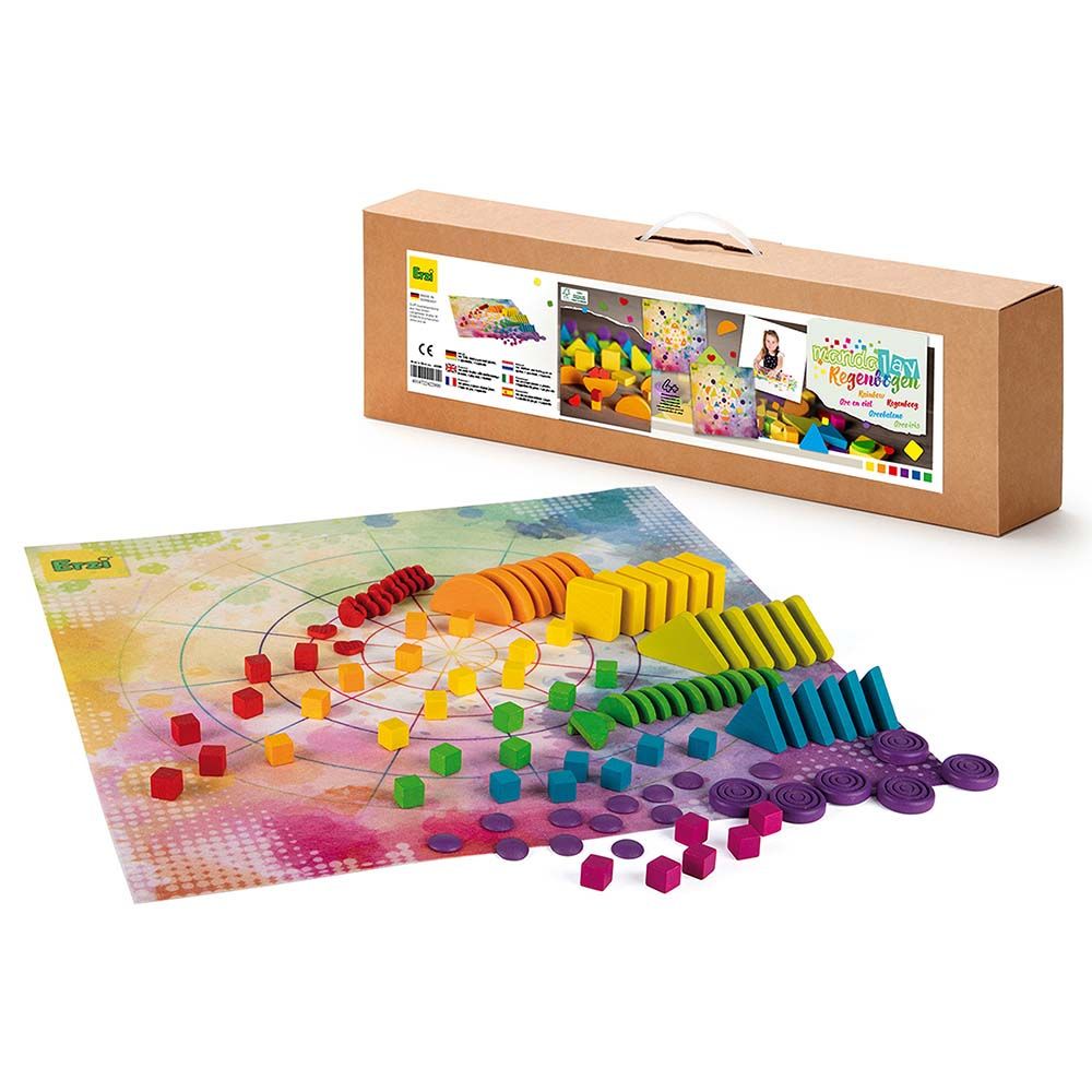 Erzi - Wooden Mandalay Rainbow Toys