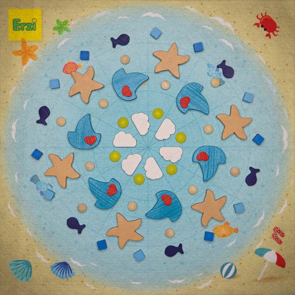 Erzi - Wooden Mandalay Ocean Toys